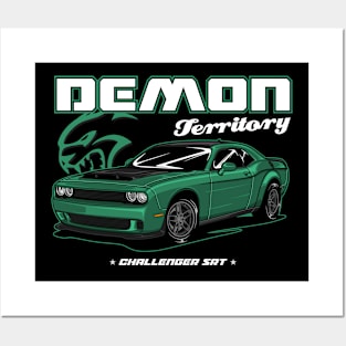 Challenger SRT Demon Posters and Art